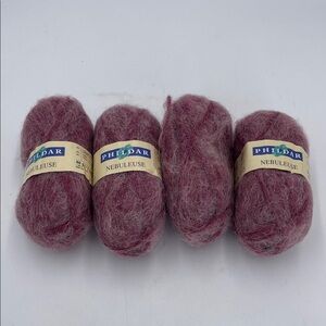 4 pcs Nebuleuse Yarn - Pink